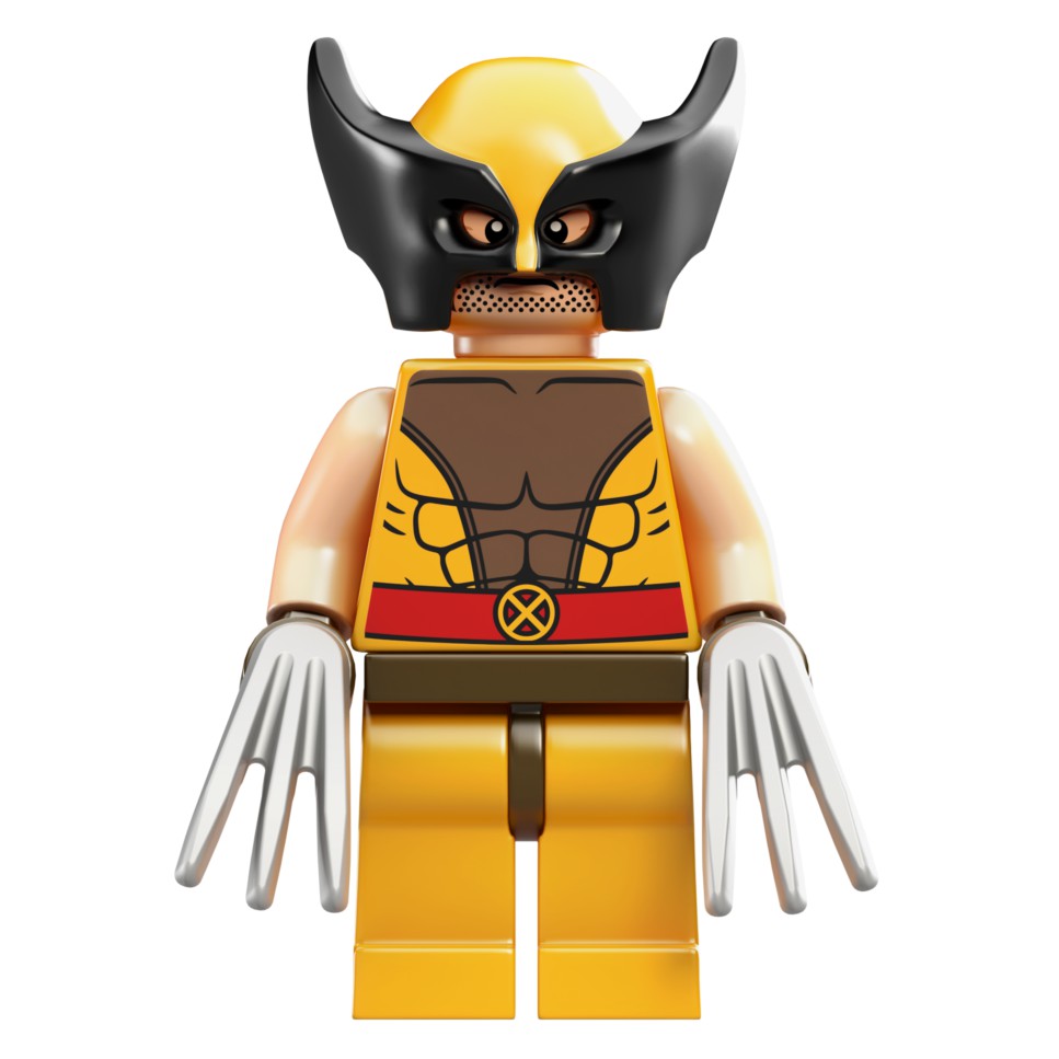 玩樂趣 LEGO樂高 76022 Wolverine 二手人偶(sh118)