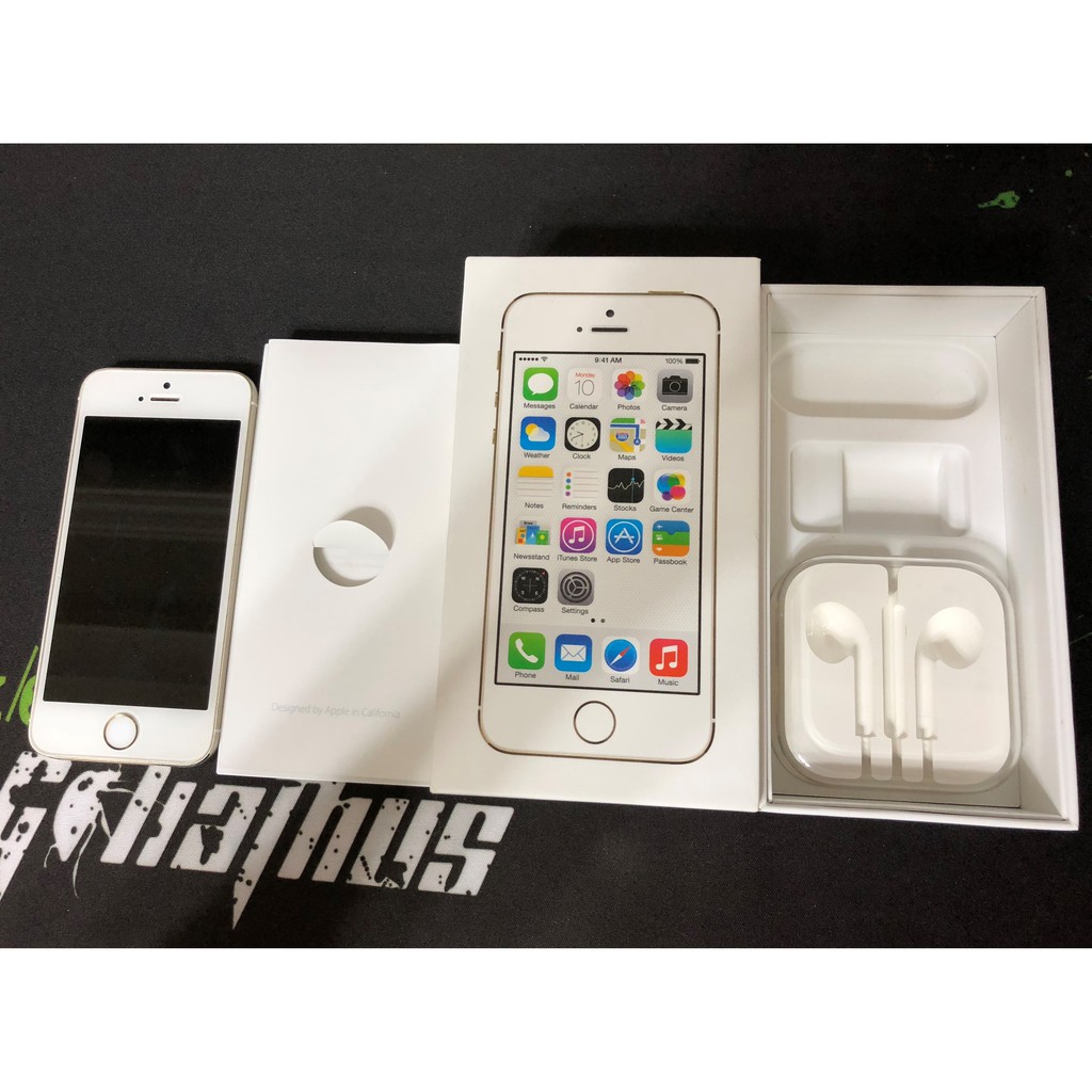 [二手良品] iPhone 5S 16gb 金色 附盒