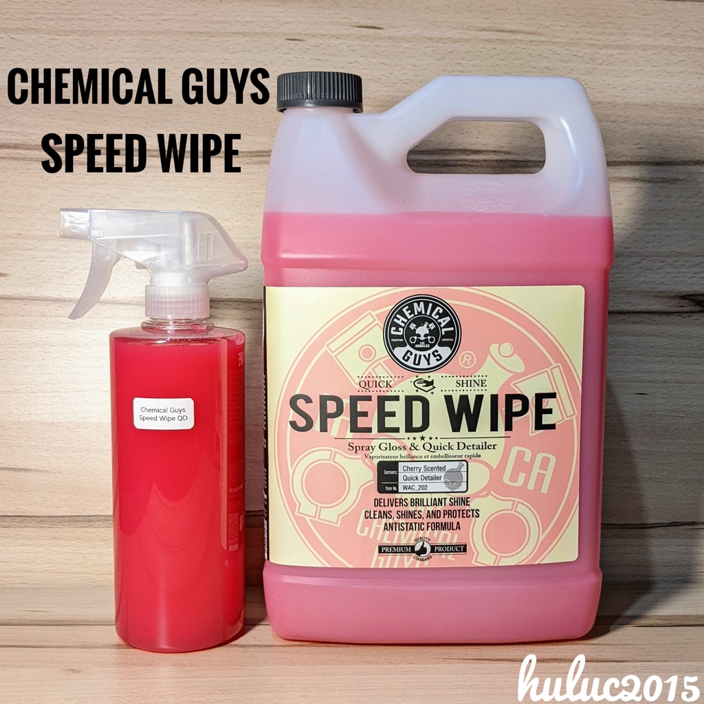 美國 Chemical Guys Speed Wipe Quick Detailer 500ml 分裝 化學小子 樂卡 蝦皮購物