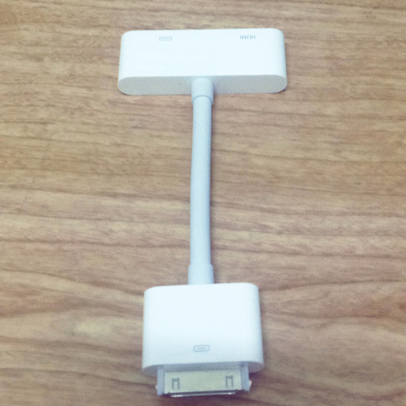 原廠Apple 30pin 轉HDMI影音傳輸線