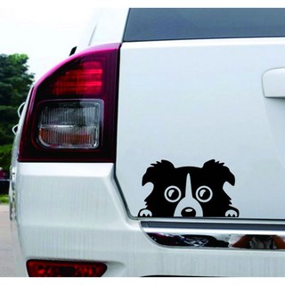 沛恩精品 偷看小狗車標貼紙 車標貼紙 立體貼紙 造型貼紙 FORD KUGA RAV4 CRV HRV ALITS