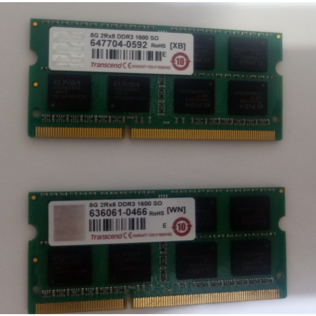 創見 DDR3 1600 8G 筆電記憶體