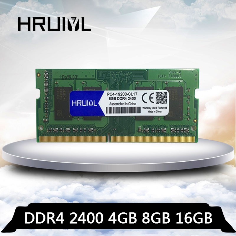 Hruiyl DDR4 8GB 16GB 4GB 2400MHZ Ram 適用於筆記本電腦內存 Memoria Ram
