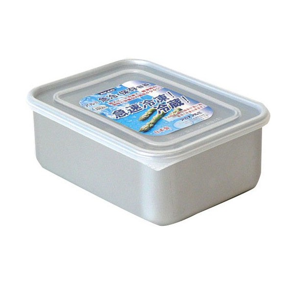 日本製Akao急速冷凍冷藏解凍鋁合金保鮮盒 -深型大3.2L