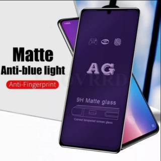 SAMSUNG 三星 M30s 鋼化玻璃防藍光磨砂全覆蓋防刮玻璃螢幕保護膜
