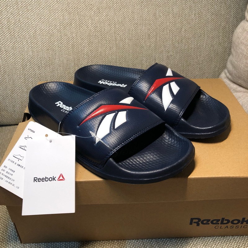 🔸JJSHOP🔸Reebok Classic Slide 拖鞋 深藍