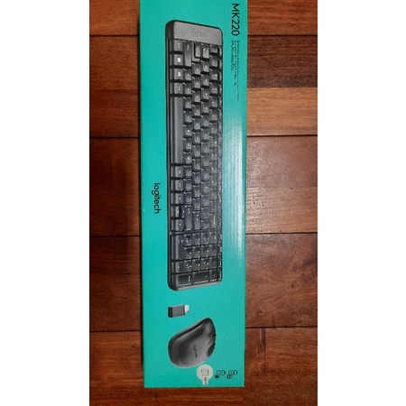 羅技 logitech MK220 無線滑鼠鍵盤組 中文注音 無線鍵鼠組
