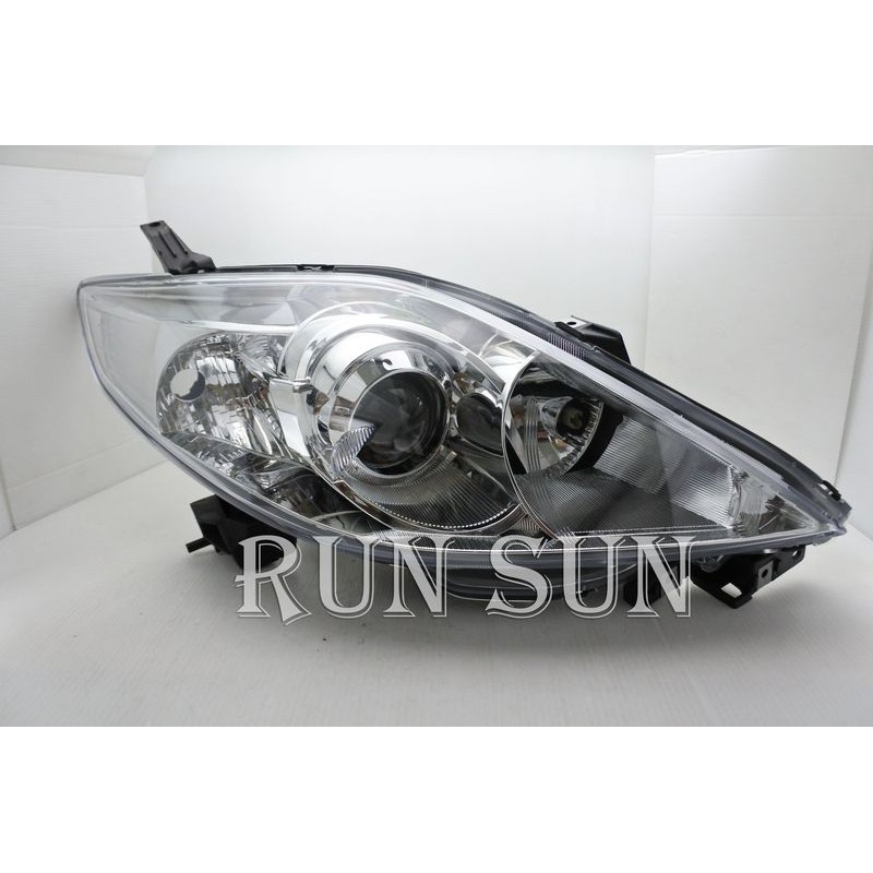 ●○RUN SUN 車燈,車材○● 全新 馬自達 07 08 MAZDA 5 原廠型 晶鑽 魚眼 大燈 一顆 台灣製造