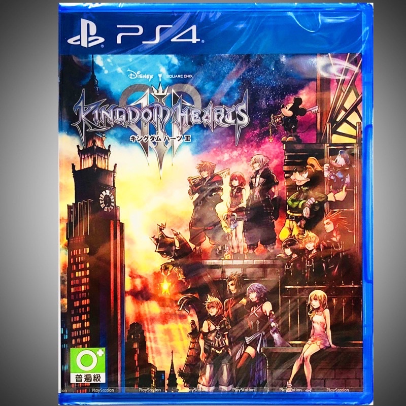 PS4 Kingdom Hearts III 王國之心3 二手日文版