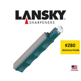 Lansky美國專業定角磨刀器磨刀系統配件 - 280番氧化鋁平面磨刀石【LS280】