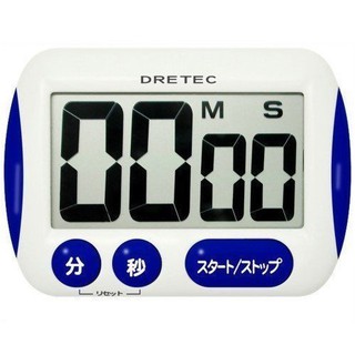一鑫餐具【日本DRETEC多利科 大螢幕計時器 T-291 藍色】代理商公司貨