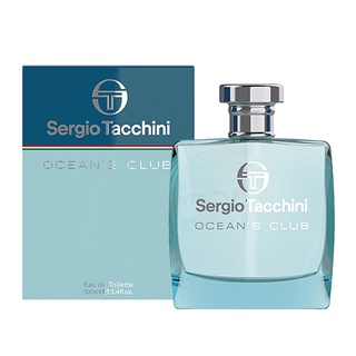 ☆MOMO小屋☆ Sergio Tacchini 塞爾吉奧·塔基尼 海洋水能量 男性淡香水 100ml / TESTER