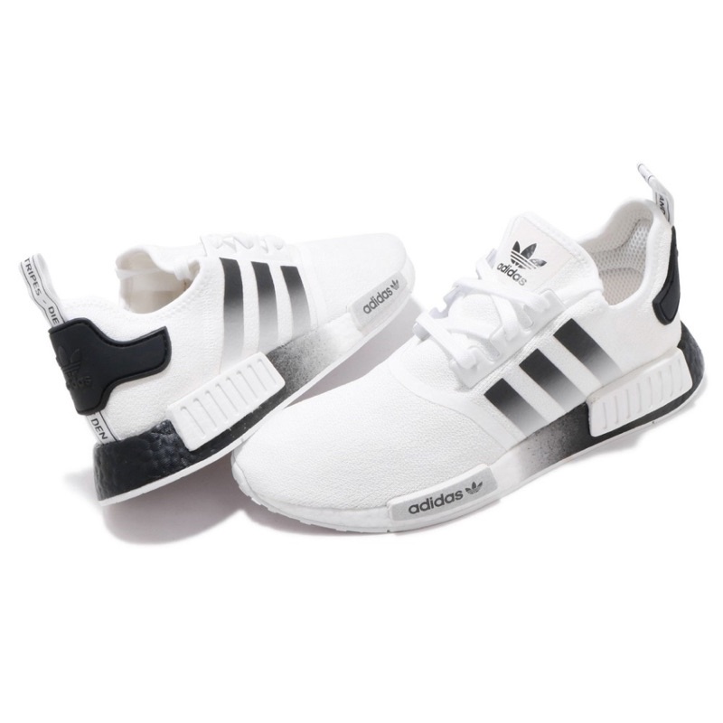 ［SKR精品服飾］Adidas NMD R1 白黑 漸層 熊貓 男鞋 (EG7410)