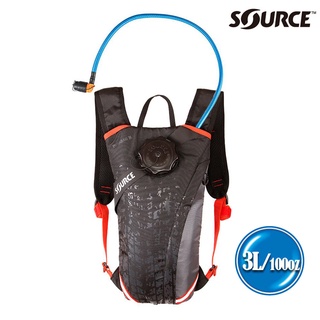 Source 強化型水袋背包 Durabag Pro 2020 2052148703｜灰黑｜登山 健行 單車 補水 抗菌