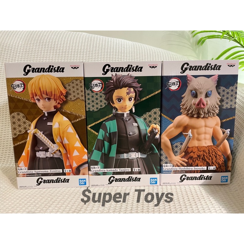 《$uper Toys》全新現貨 景品 鬼滅之刃 Grandista 嘴平 伊之助 炭治郎 善逸 公仔 gros