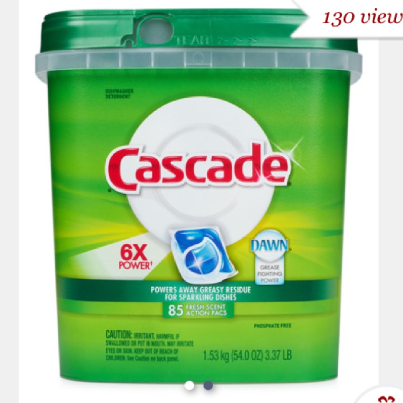 Cascade 美國🇺🇸洗碗機專用膠球
