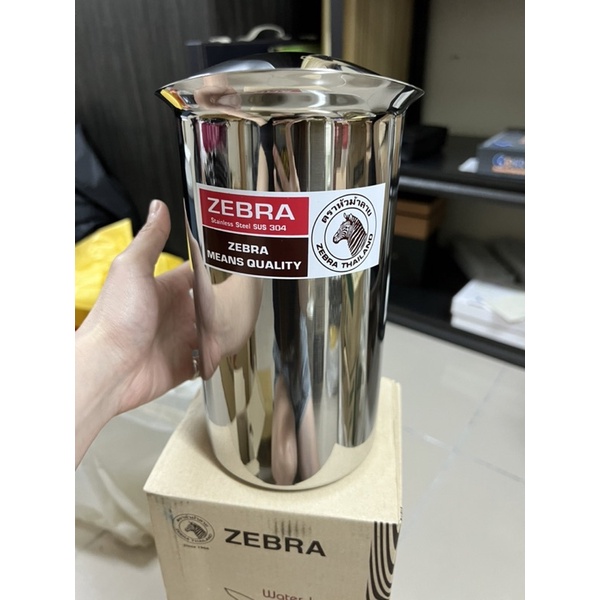 ZEBRA斑馬牌不鏽鋼冷水壺1.9L附蓋湯壺