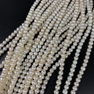 玩石頭♥️ 天然 淡水 珍珠6mm 珍珠養珠 條珠 散珠 DIY手工藝設計 半成品 現貨 實拍