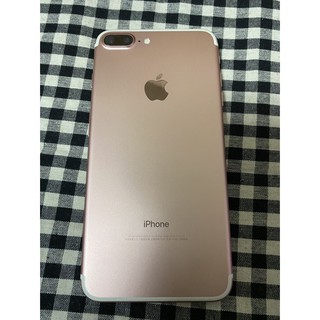 請勿直接下標，請先聊聊詢問 二手 iphone7 plus 女用機 玫瑰金 5.5吋 128G 有盒 apple