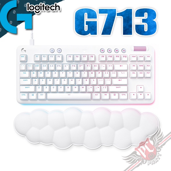 羅技 Logitech G713 有線 美型炫光 有線 機械式鍵盤 線性軸 / 觸感軸 PCPARTY
