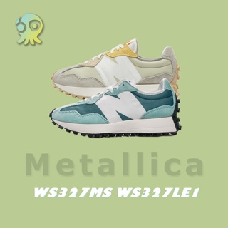 【M】New BaIance327 NB327 石灰米黃色 女款 休閒跑步鞋 WS327MS 湖藍色WS327LE1