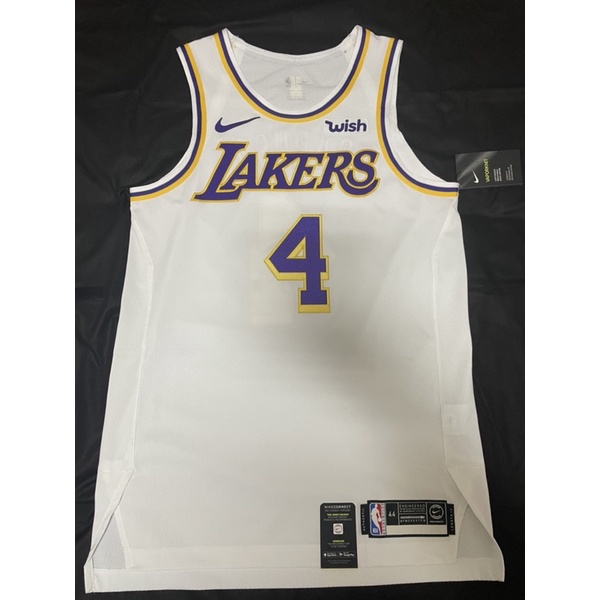 NBA Los Angeles Lakers Alex Caruso 洛杉磯湖人 卡禿 AU 球員版球衣