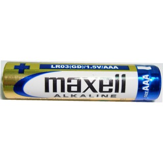 【電池通】鹼性電池 3號電池、4號電池  日本maxell品牌 2入裝  1.5V  LR6 AA / LR03 AAA #1