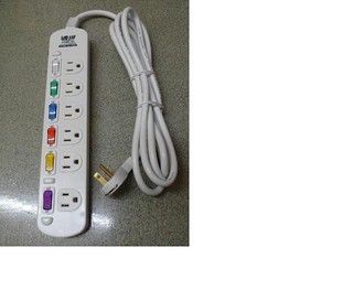 6座6切 延長線 6開6座安全延長線 9尺(270公分) 過載自動斷電保護 雙絕緣安全線材 臺灣製造 2000萬產品責任