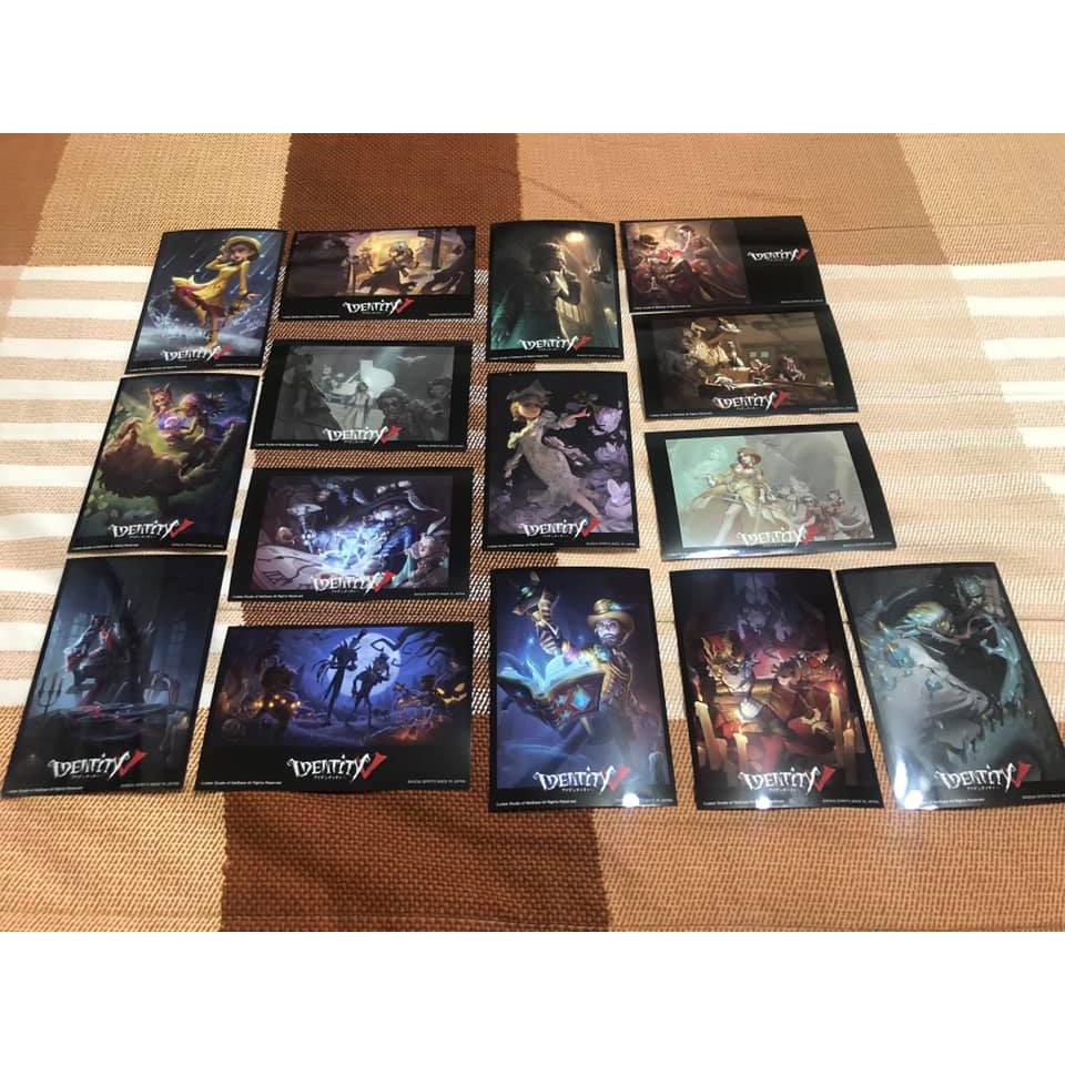 現貨供應~日空版~一番賞~IdentityⅤ 第五人格~E賞照片組 一組15張  附信封3個