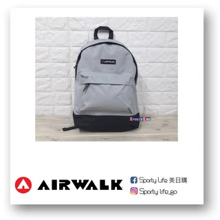 【SL美日購】Airwalk Essentials Backpack 後背包 書包 筆電包 灰色 包包 英國代購