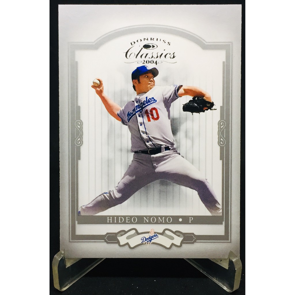 野茂英雄 HIDEO NOMO 棒球卡 2004 DONRUSS CLASSICS #117 道奇隊 K博士 龍捲風