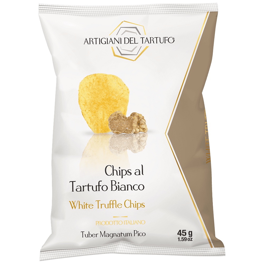 義大利Artigiani del Tartufo職人白松露薯片 White Truffle Chips 45g