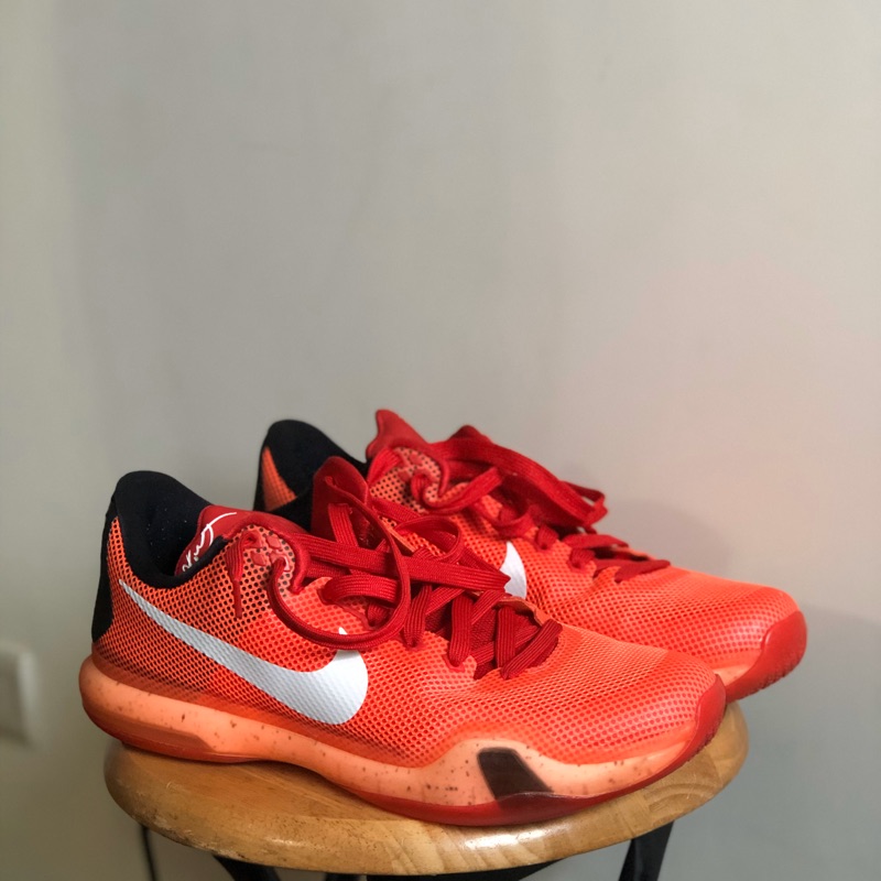 Kobe 10 大學紅 29cm 近全新