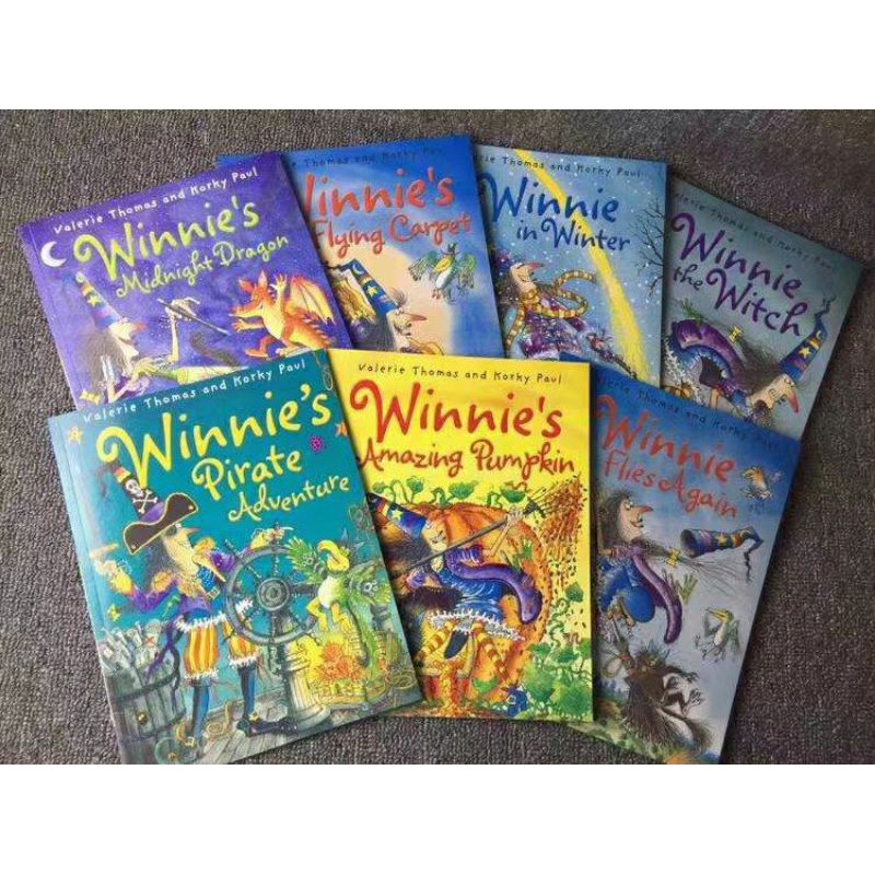 🌈贈原版音頻 點讀包 台灣出貨 Winnie the Witch女巫溫妮 平裝大開本點讀版 10冊 14冊 #5