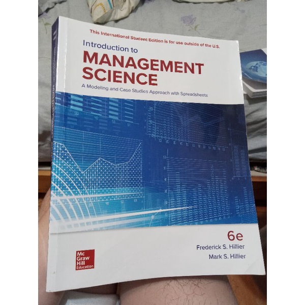 管理科學的課本 Textbook for Management Science(9成新 可在北市或是元智大學面交)