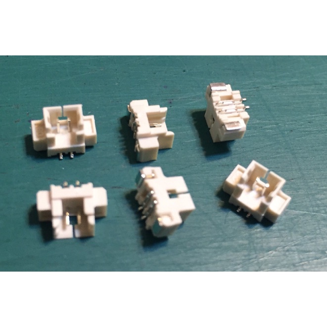 【IF】(3個)WAFER 連接器 2pin 公 180度 SMD 1.25mm connector 2P 板對線 接頭