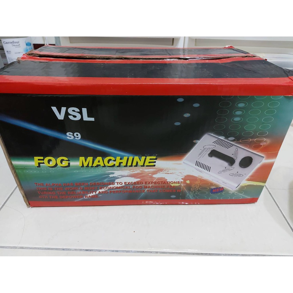 二手煙霧機 霧化機 舞台煙霧機 含舞台煙霧油 VSL S9 Fog Machine