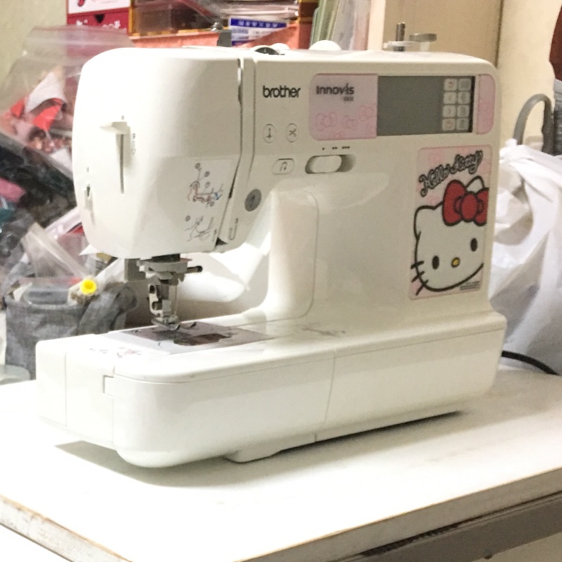 👩🏽‍🌾日本[brother] NV-980K Hello Kitty電腦刺繡縫紉機