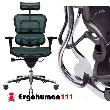 Ergoghuman 111 基本款: Matrex美製網/人體工學椅/電腦椅/辦公椅(DIY組裝)