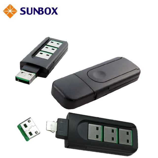 電腦 USB 孔安全鎖-綠色 (TL701G)SUNBOX