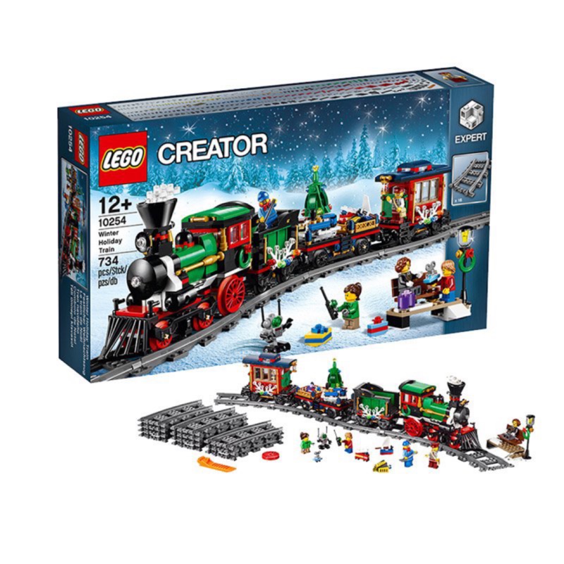 《傑克玩樂高》LEGO 樂高 10254 創意 Creator 冬季列車
