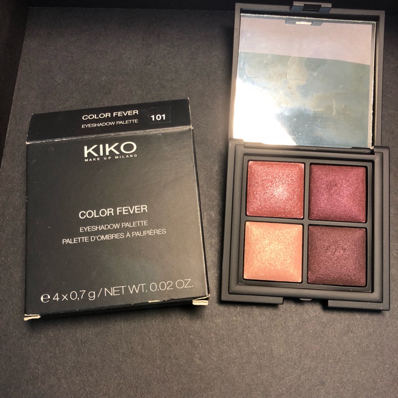 KIKO color fever四色眼影#101