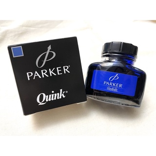 「全新。墨水」PARKER派克-藍色墨水-57ml