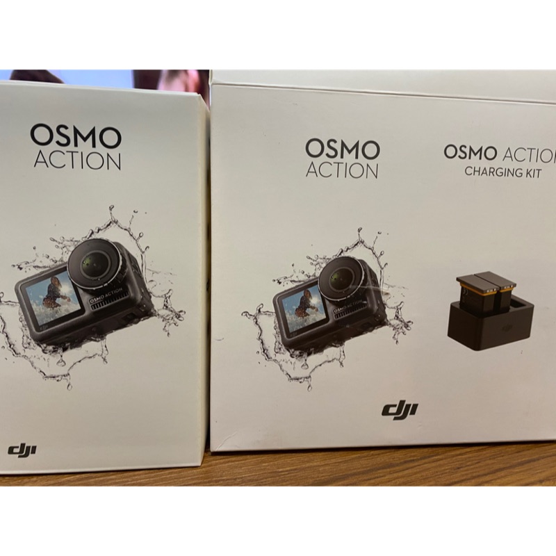 DJI Osmo Action 運動攝影機+充電管家組 雙螢幕 4K 11米防水 穩定防抖 二手 大疆