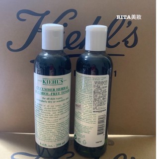 【RITA美妝】KIEHLS 契爾氏 小黃瓜植物精華化妝水250ml/潔面乳150ml(效期2025年3月)♻️電子發票