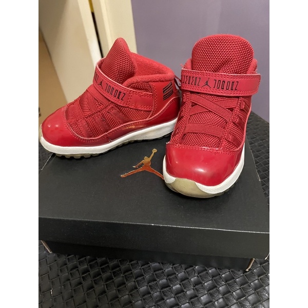 Jordan 11小童鞋7C二手極新附鞋盒