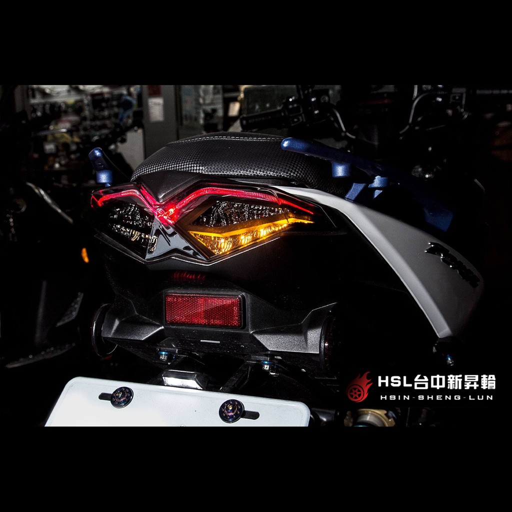 HSL 台中新昇輪 KOSO FORCE 155 LED 海鷗尾燈 FORCE 尾燈
