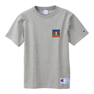 CHAMPION 中性短袖TSHIRT 灰 KAORACER C3-Q302-070