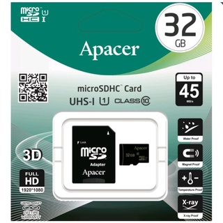 Apacer 宇瞻 16G/32G/64G MicroSD U1 C10 UHS1 Class10 儲存行車紀錄器