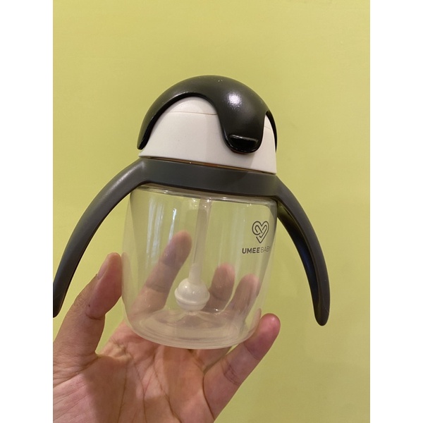 二手 荷蘭 UMEE 企鵝 吸管水杯 吸管水壺 學習水壺 水杯 學習水杯